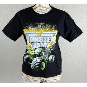 MonsterJam 2015 ‘Big As It Gets’ Graphic Truck T-Shirt Kids Medium